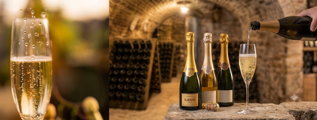 Champagne tasting